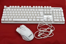 RedThunder Wireless Keyboard K10 And Mouse M10 Combo - White