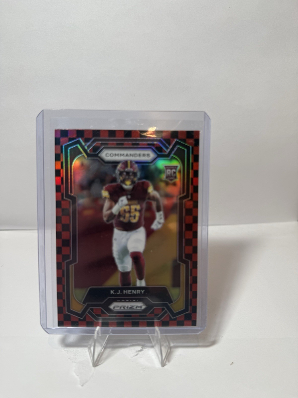 KJ Henry Panini Prizm #400 Red