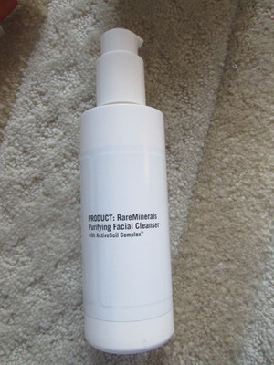 RareMinerals Purifying Facial Cleanser w/ ActiveSoil Complex 6oz Plain Bottle