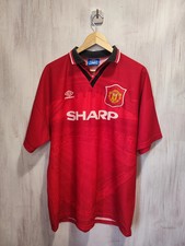Manchester United 1994 1995 home Umbro Sz XL shirt jersey soccer kit tee maillot
