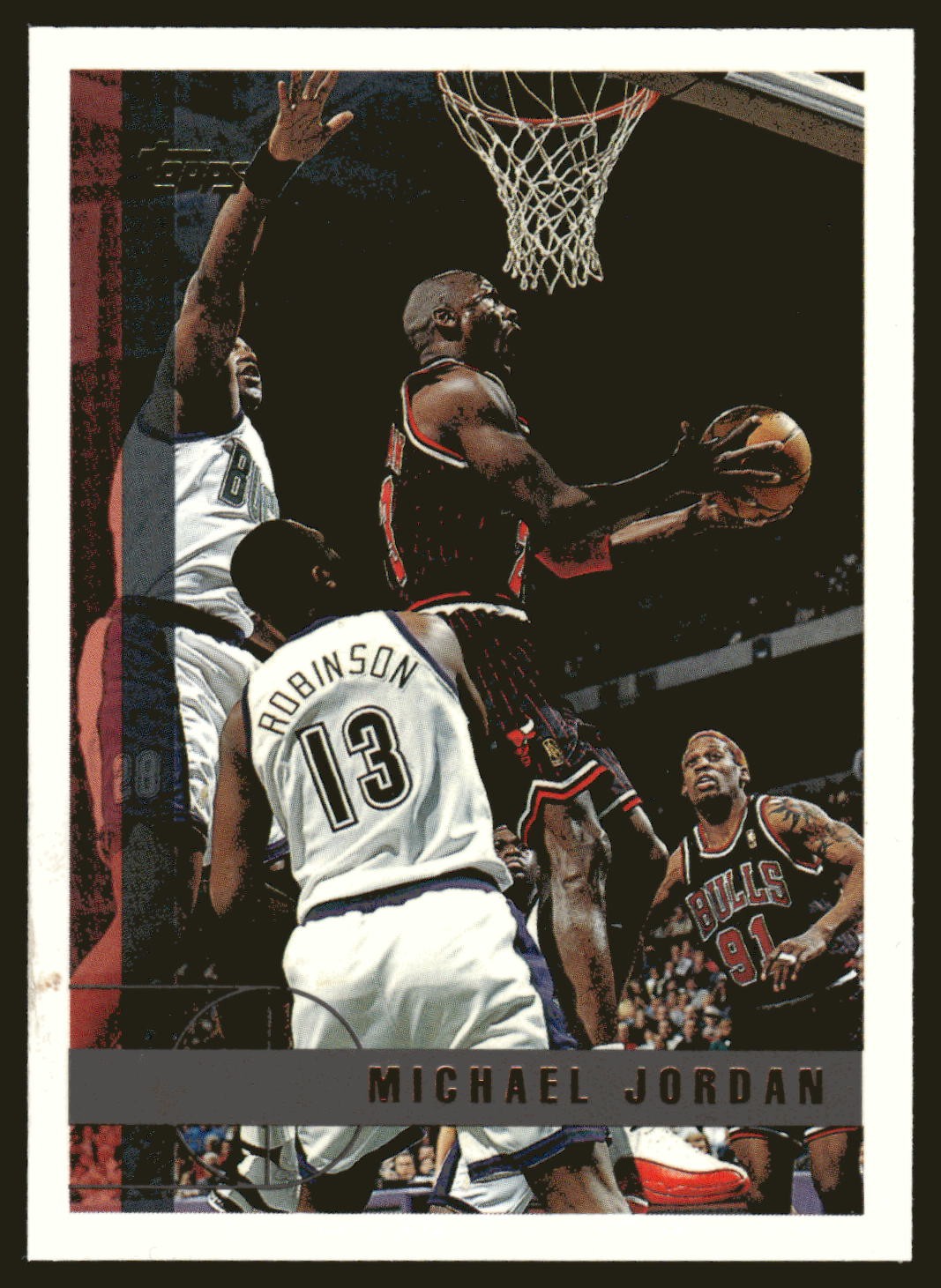1997-98 Topps #123 Michael Jordan HOF Chicago Bulls Basketball NBA