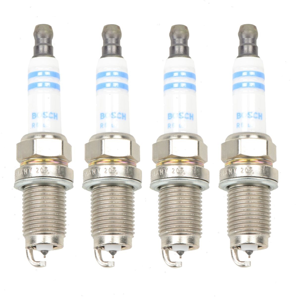 4 pc Bosch Double Iridium Spark Plugs for 2003-2007 Honda Accord 2.4L L4 al