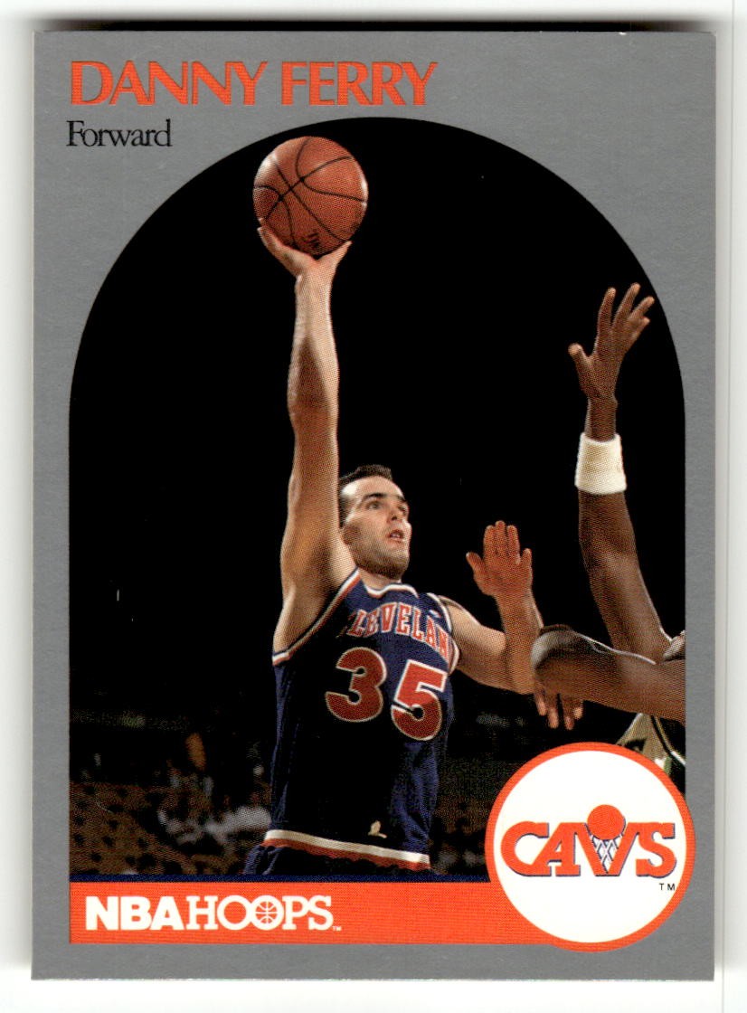 1990-91 Hoops #406a Danny Ferry