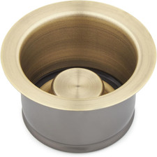 Brass Kitchen Garbage Disposal Flange  Stopper - 3-1/2" Durable Design