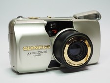  EXC   Olympus Stylus  mju Zoom 105 Point  Shoot 35mm Film Camera Tested