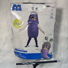 Disney Pixar Monsters Inc. Boo Deluxe Toddler Costume Large 4-6X New