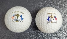 2 VTG Ryder Cup Logo Golf Balls 95 Oak Hill 97 Valderrama