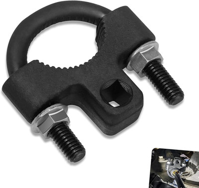 1 PC Car Steering Wheel Internal Ball Head Rudder Stock Wrench, Multi-Function U
