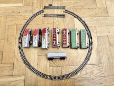 Vintage Santa Fe Trains By Alps & Nomura TN Made In Japan, C.1960’s W. Tracks