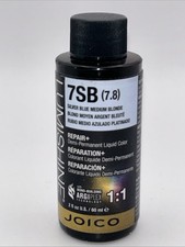 Joico LumiShine Demi-Permanent Liquid Hair Color 7SB 7.8 SLVR BLUE MED BLND 2oz