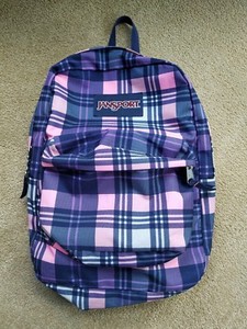 jansport backpack checkered