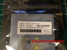 SHARP Power Supply Repair Kit for DPS-299AP / RUNTKB133WJQZ (factory kit)