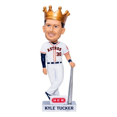 Kyle Tucker ボブルヘッド フィギュア Houston Astros Kyle Tucker 'King Tuck' Silver Slugger Bobblehead