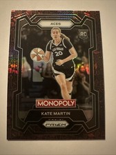 KATE MARTIN 2024 Panini Prizm WNBA Monopoly Red Icon SP RC