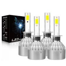 4Pcs H1 + H1 LED Headlight Bulbs For Honda CR-V 2005-2006 for Mazda 6 2003-2008