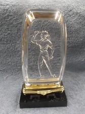 female darts clear acrylic trophy award 40502 tournament quantities