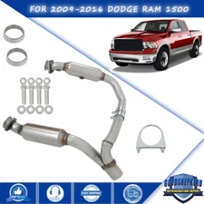 For 2009/2010/2011-2016 Dodge Ram 1500 5.7L V8 Y Pipe Catalytic Converters Set