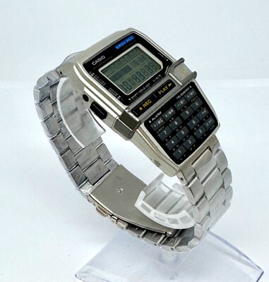 CASIO DBC-V500 Easy Rec DATA BANK デジタル Casio DBC-V500 Easy Rec Databank Calculator Voice Recorder
