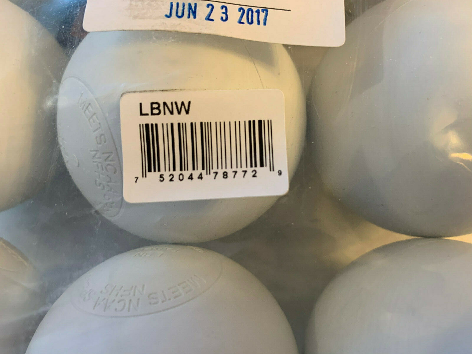 12x Champro Sports White Official LBN Lacrosse Ball (12Pack LBNW Balls