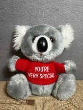 Vintage RUSS Special Koala Plush toy Korea 17cm