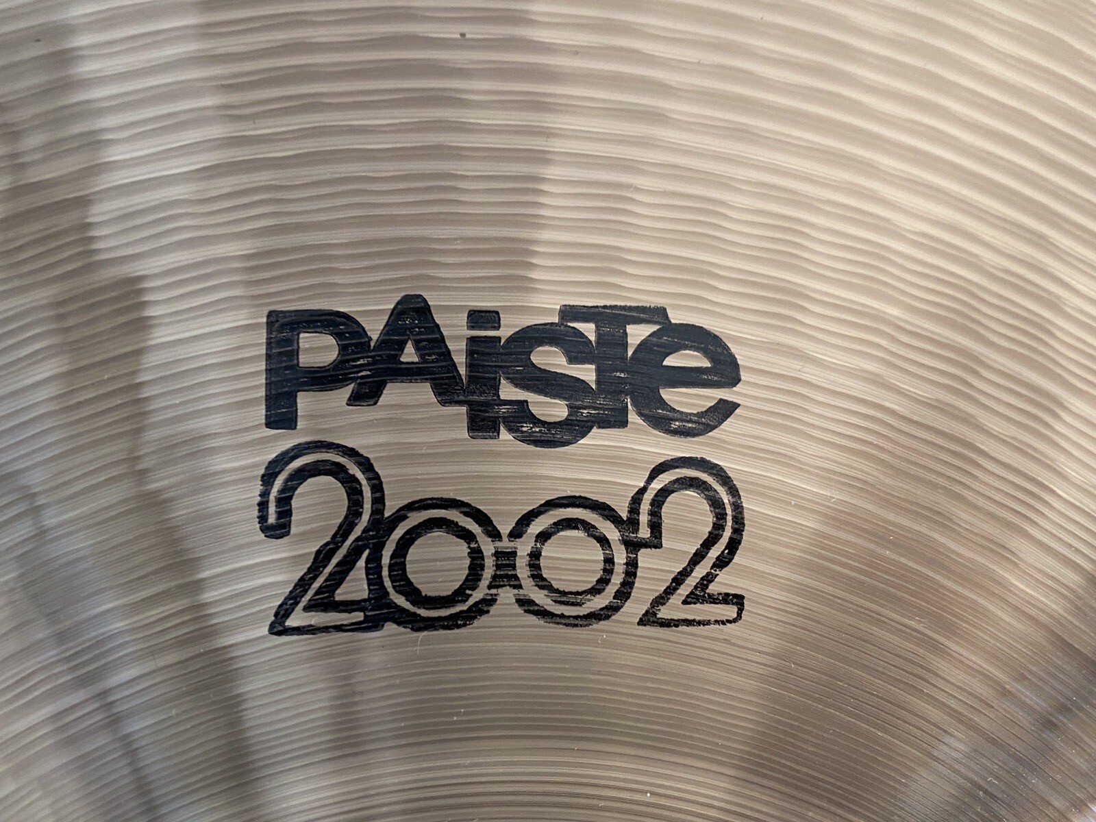 Paiste RARE 24” 2002 Ride Cymbal Black Label Bonham NOS eBay