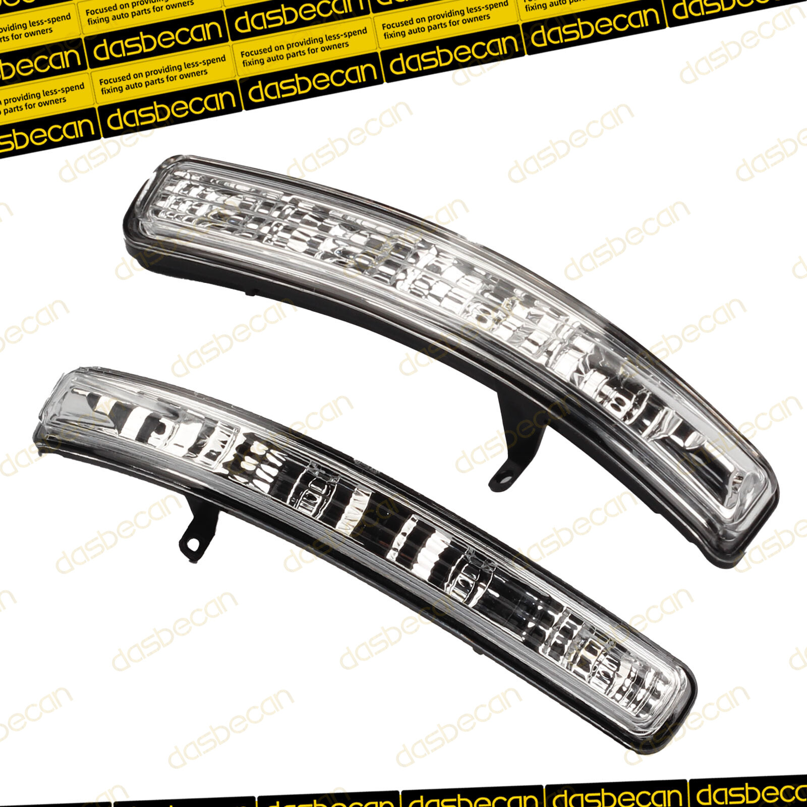 2Pcs Left & Right Mirror Lamp Turn Signal Led Light For Ford Explorer 2011-2019