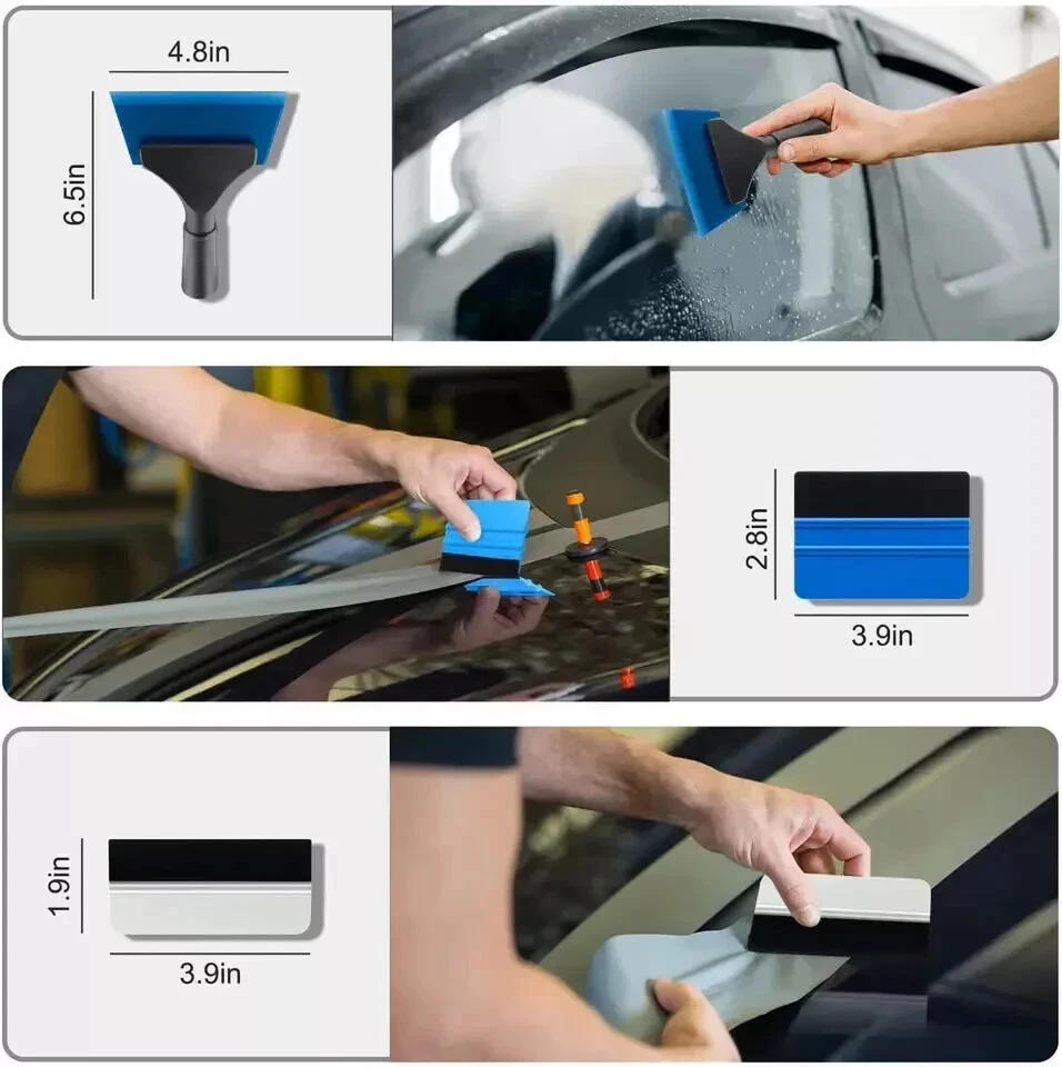 Herramienta Para Polarizar Ventana De Carro 自动 Tinte Tint 工具应用套件 — 第 4/4 张图片