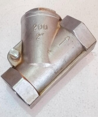 Warren 2'' Y-strainer CF8M Valve Strainer , NEW Fastship