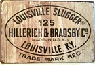 8x12 Tin Sign Baseball bat Louisville Kentucky slugger wood sports new Br6a