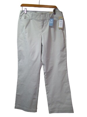 Dockers Metro Pants Khaki 14 Petite Mid Curvy NWT