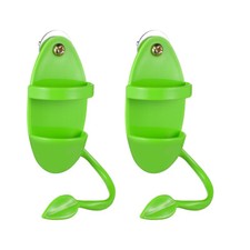 2PCS Cuttlebone with Holder for Birds Parrot Stand Skeleton Pole Play Racks