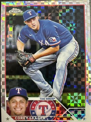 2023 Topps Chrome - X-Fractor #45 Corey Seager | eBay