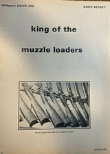 1968 Turner Kirkland Dixie Gun Works Muzzle Loaders illustrated