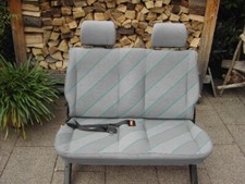 VW T4 Sitz hinten links 2er Doppel 2. Reihe Lehne klappbar Caravelle ,Multivan.