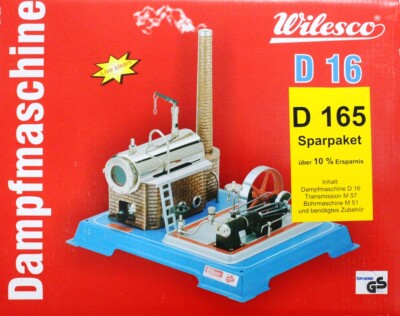 Wilesco 00165 Dampfmaschinen - Sparpaket D 16, M 57, M51, Z 80