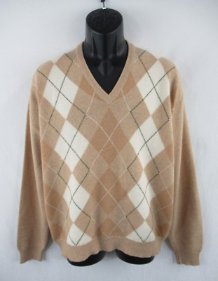 VTG Jedforest Men 100% Cashmere Pullover Sweater Size 112cm 44'' #C14