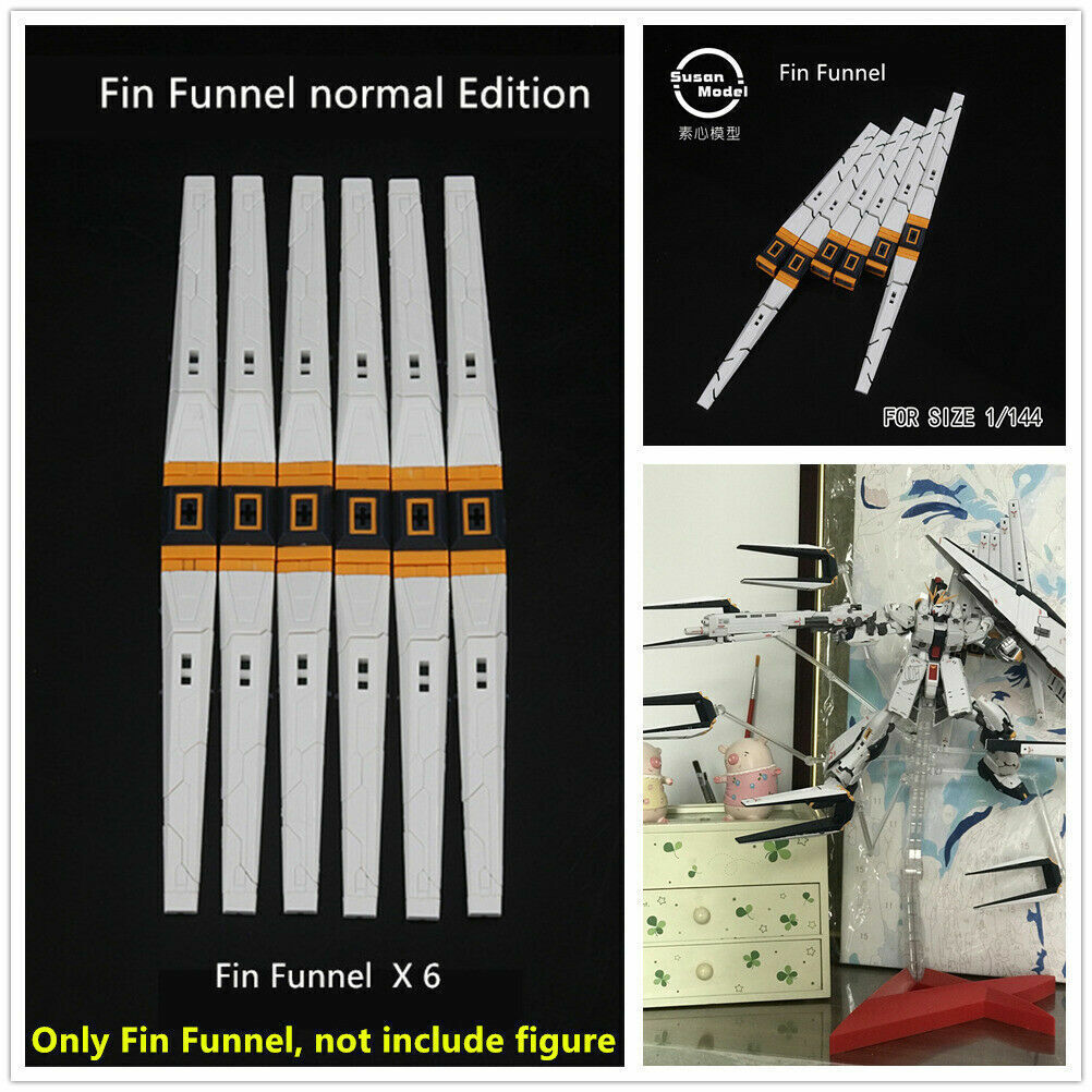 for RG 1/144 RX-93 Nu SUSAN Model 6x Psycho Frame Unleashed Fin