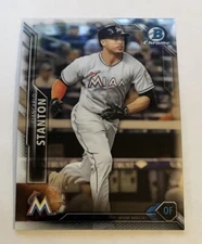 Giancarlo Stanton 2016 Bowman Chrome Vending #48 Marlins