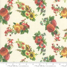 Moda FLEA MARKET MIX Parchment 7354 11D Quilt Fabric By The Yard - Cathe Holden