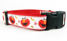 Cartoon character dog collar handmade adjustable buckle collar 1" wide or leash