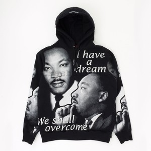 Supreme SS18 Mlk Moletom Com Capuz Boné de acampamento logotipo caixa Preto | eBay