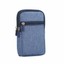 thumbnail 11  - Plain Universal Casual Denim Zip Belt Bag Phone Case Pouch Wallet Waist Pack