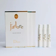 3 x Dior J'Adore Eau De Parfum EDP Spray Sample 1ml / 0.03 fl oz each
