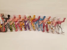 LUCHA LIBRE SET 12 Pack  4in Action Figures Mexican Toys Mexican Wrestlers   IAE