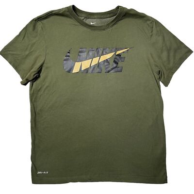 army green nike shirt women's
