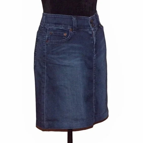 Soft hotsell denim skirt