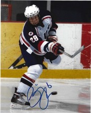Team USA Erik Johnson Signed Autographed 8x10 Photo COA A