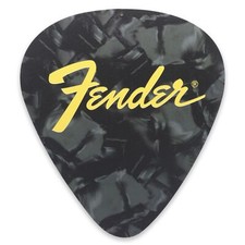 Fender Guitar Pick Silver Metal Sign - Fun Fender Wall Art for Office, Music ...