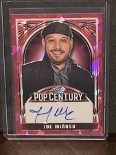 Joe Minoso 2024 Leaf Pop Century Metal Auto Card 6/7 Chicago Fire