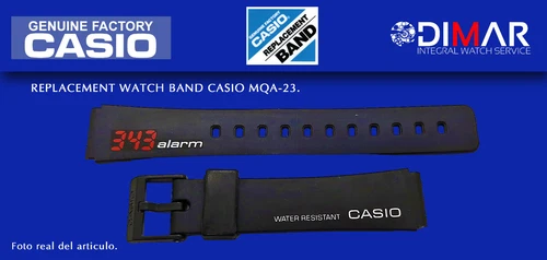 Original Replacement Watch Band CASIO MQA-23. NOS